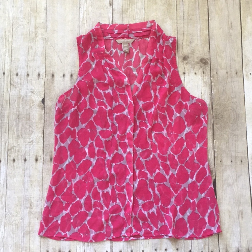 Banana Republic Sheer Blouse Tank